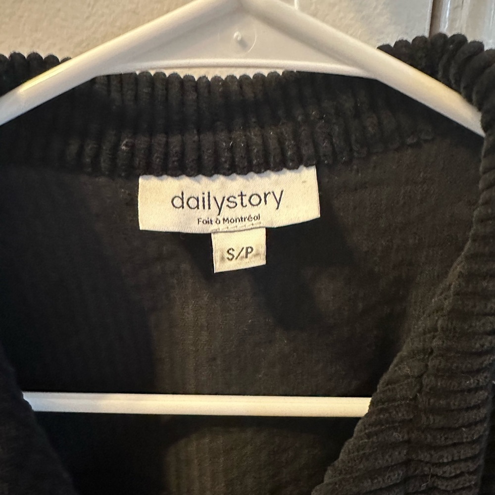 Black Corduroy Jacket - Picture 2 of 7